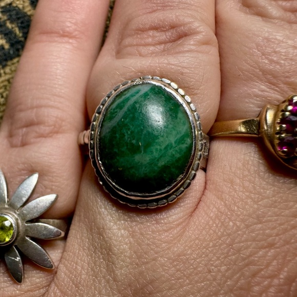 Silver and gemstone ring - Picture 12 of 12